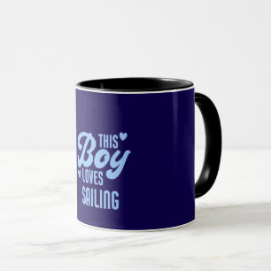 Caneca Este Garoto Ama Velas Piada Marinheiro