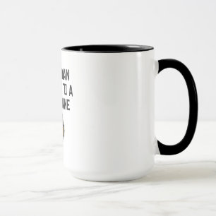Caneca Este ser humano pertence a great dane
