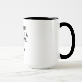 Caneca Este ser humano pertence a great dane