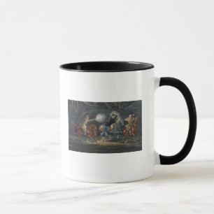Caneca Esteja e entregue, aquatinted por E. Duncan