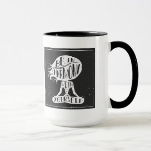 Caneca Esteja na harmonia com o senhor mesmo