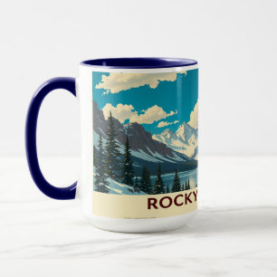 Caneca Estética Chic Alpina Pika Montanha Rochosa