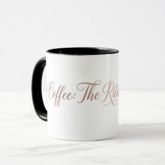 CANECA ESTÉTICA DE CITAÇÃO MINIMALISTA EM ROSE GOLD PARA
