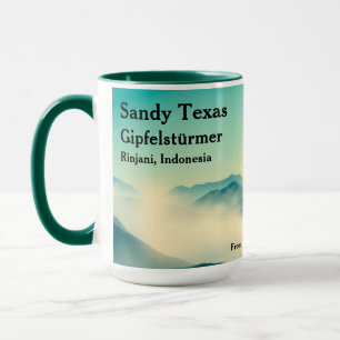 Caneca Estética Minimalista de Montanha Gipfelstürmer