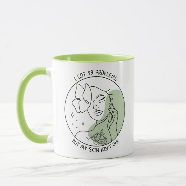 Caneca esteticista, conselheiro de presente, esteticista (Esquerda)