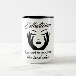 Caneca Estético Licenciado Para Esfoliar