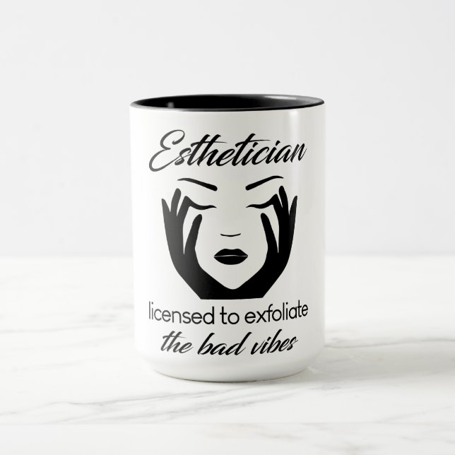 Caneca Estético Licenciado Para Esfoliar (Centro)