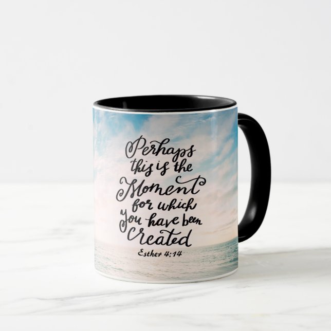 Caneca Esther 4:14 Momento pelo qual você foi Criado (Frente Esquerda)
