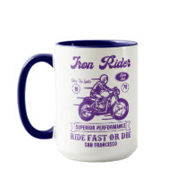 Estilo de Clube de Motociclista Iron Rider