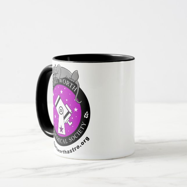 Caneca Estilo de Combinação Personalizável FWAS Café Mug (Frente Esquerda)