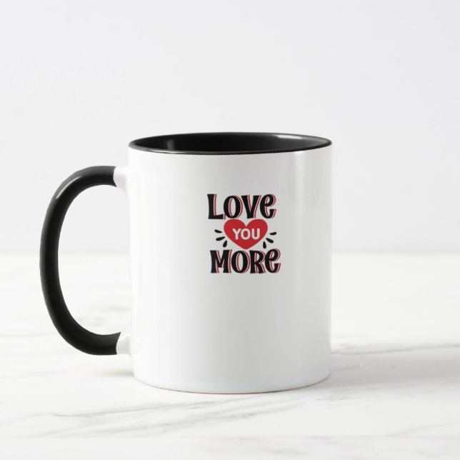 Caneca Estilo de design criativo de amor  (Esquerda)