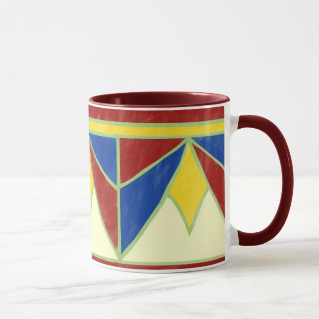 Caneca Estilo do art deco (Direita)