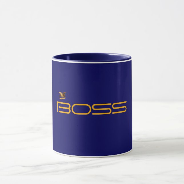 Caneca Estilo Dourado A Mug Do BOSS (Centro)