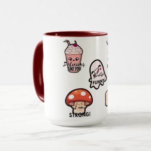 Caneca Estilo Kawaii Aesthetic Fofa 
