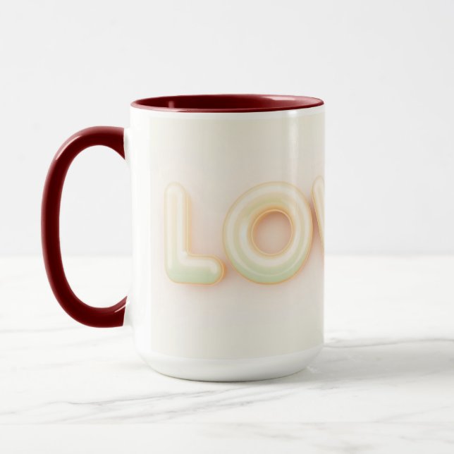 Caneca Estilo Moderno Adorável  (Esquerda)