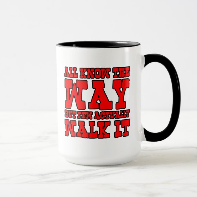 Caneca Estilo Ocidental do Budismo Zen (Direita)