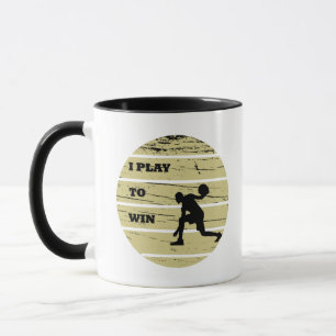 Caneca estilo retrô vintage basquetebol