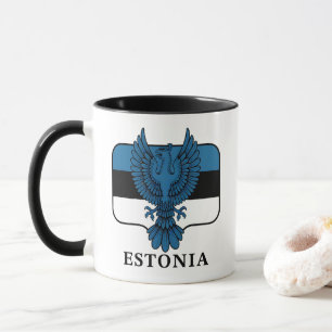 Caneca Estônia Norte da Europa