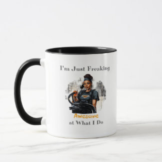 Caneca Estou apenas assustando... Clássica