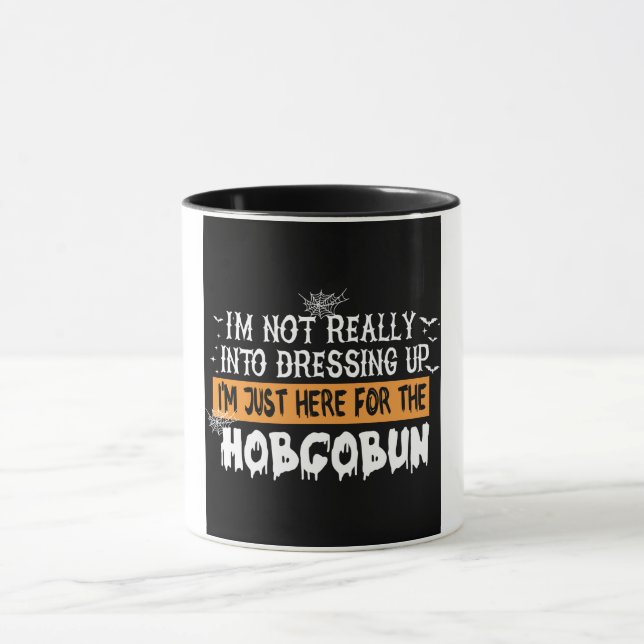 Caneca "Estou aqui para o Hobgoblin Mug - Engraçado pregu (Centro)