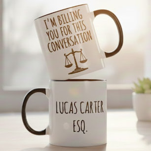 Caneca Estou Cobrando de Você por Essa Conversa
