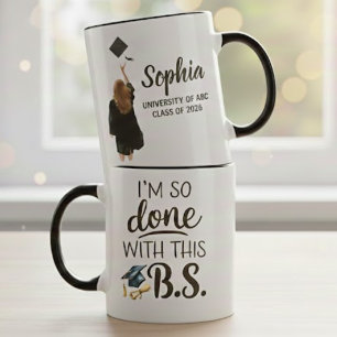 Caneca Estou Farto Disso. Citação de Formatura