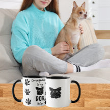 Estou só falando com meu cachorro hoje