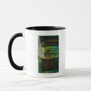 Caneca Estrada da sequóia vermelha no parque da sequóia