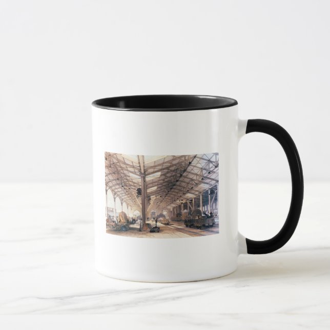 Caneca Estrada de ferro de Great Western: Frete derramado (Direita)