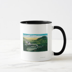 Caneca Estrada de Ferro Limitada perto da Curva de Ferrad