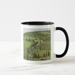 Caneca Estrada de Pienza a Montepulciano,
