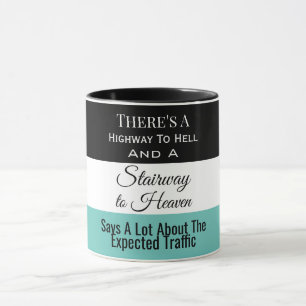 Caneca Estrada para o Inferno/Escada para o Céu