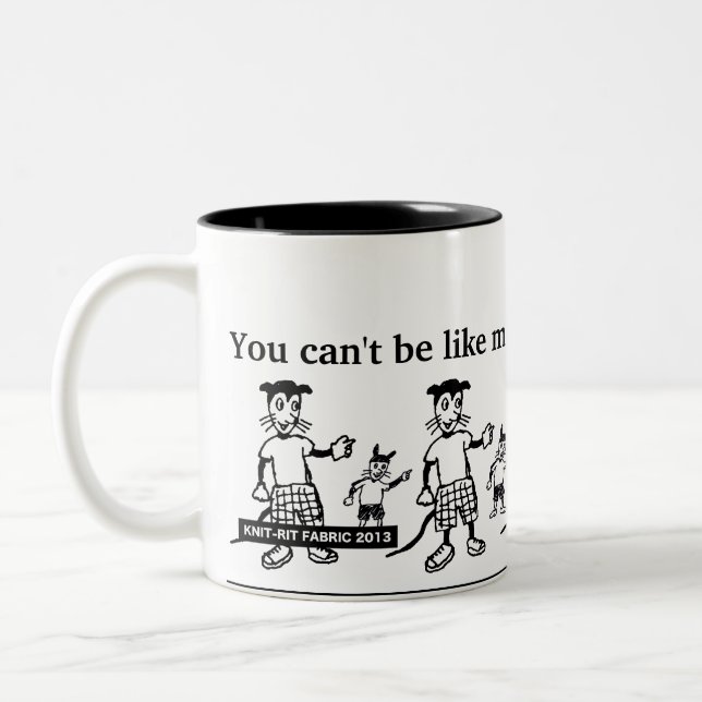 Caneca estranha dos animais (Esquerda)