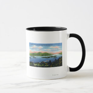 Caneca Estreitos, Centenas de Ilhas, Vista de Montanha da