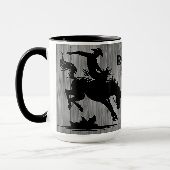 Caneca Estrela de Rodeio Personalizada (Esquerda)