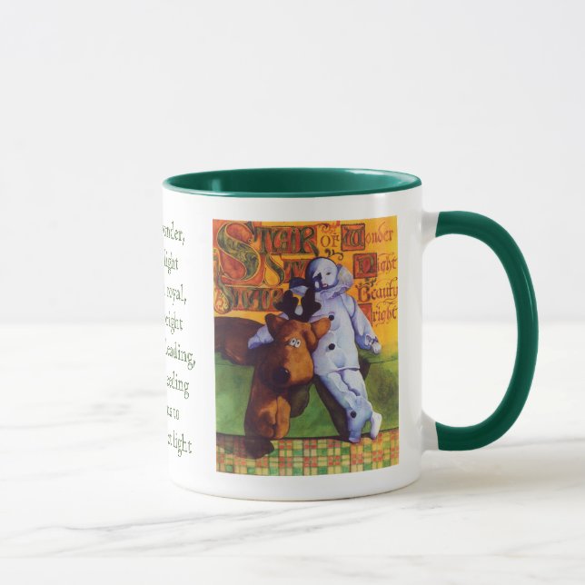 Caneca ESTRELA DE WONDER Hunter Green Combo Mug (Direita)