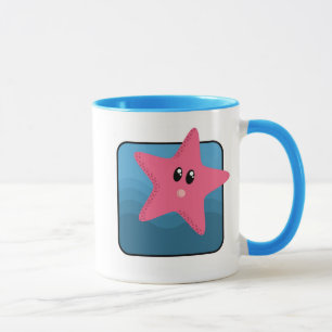 Caneca Estrela do mar dos desenhos animados