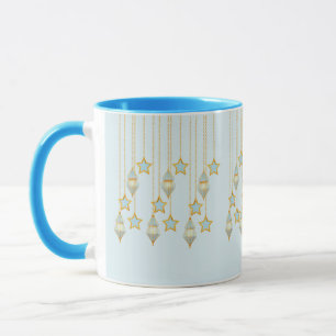 Caneca Estrela Dourada elegante