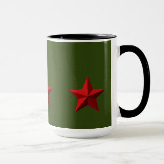 Caneca - estrela vermelha