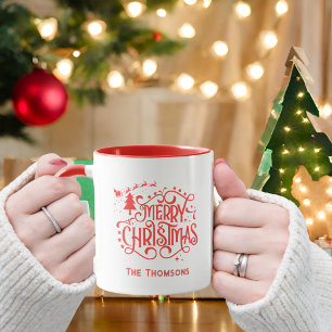Caneca Estrela Vermelha Espumante Mata de Natal