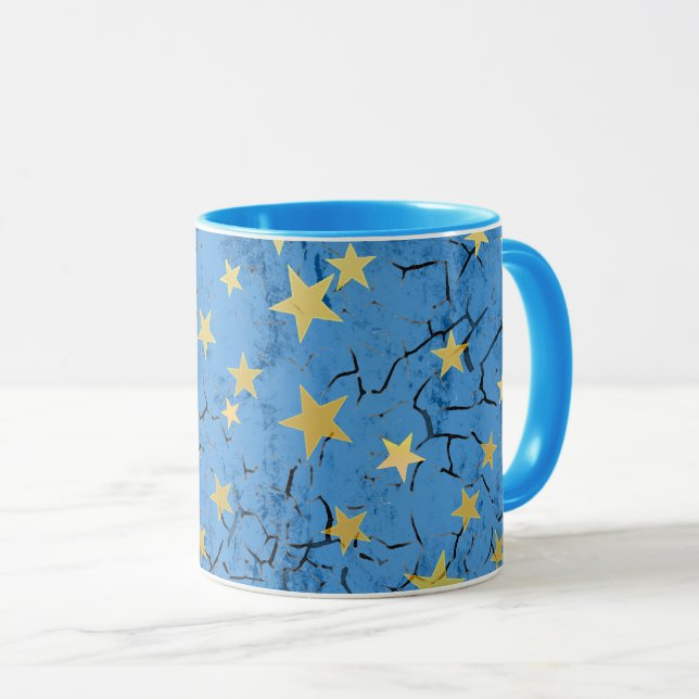 Caneca Estrelas de Férias ⭐ Mug (Frente Esquerda)