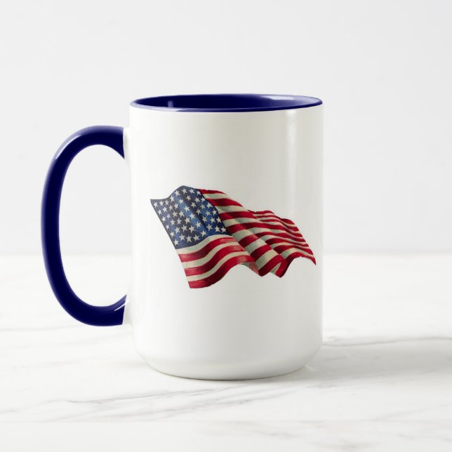 Caneca Estrelas e Listras (Esquerda)