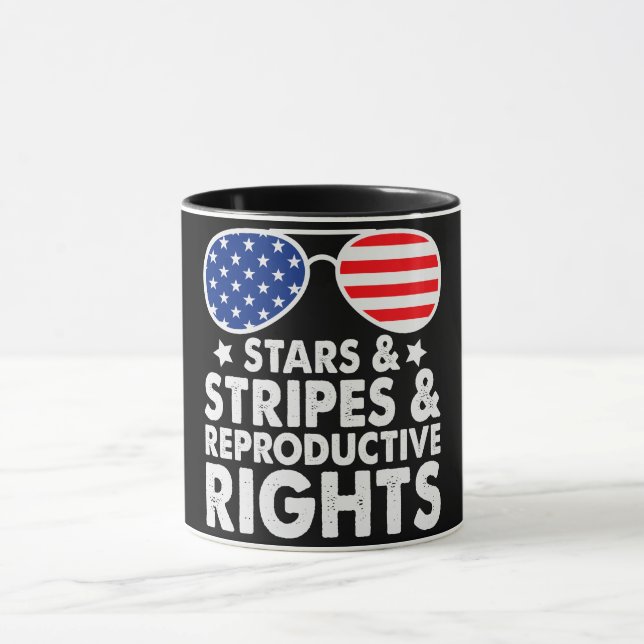 Caneca Estrelas Grevem Direitos Reprodutivos (Centro)