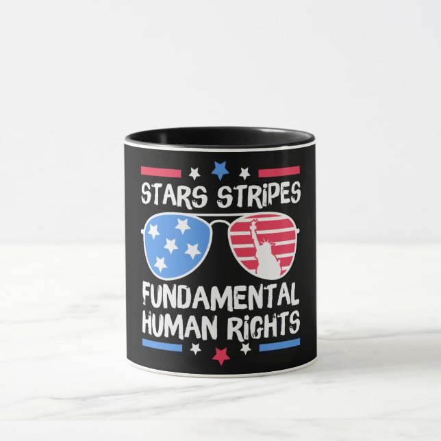 Caneca Estrelas Grevem Direitos Reprodutivos (Centro)