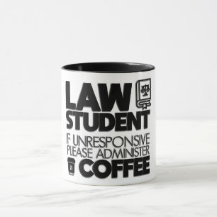 Caneca Estudante de Direito/Advogado