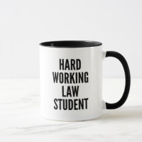 Estudante de Direito de Trabalho do duro
