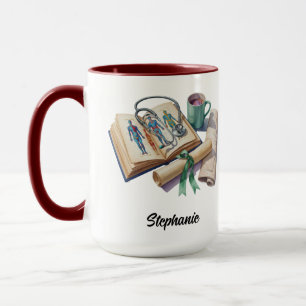 Caneca Estudante de Medicina Personalizado   Médica Femin