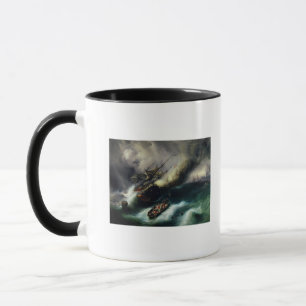 Caneca Estude para o Burning do "Kent" em 1825