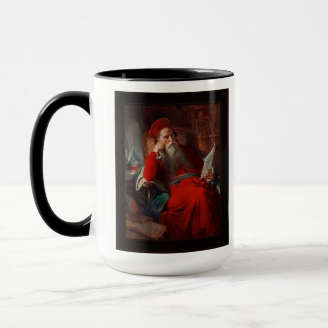 Caneca Estudioso de Friedrich von Amerling (Esquerda)