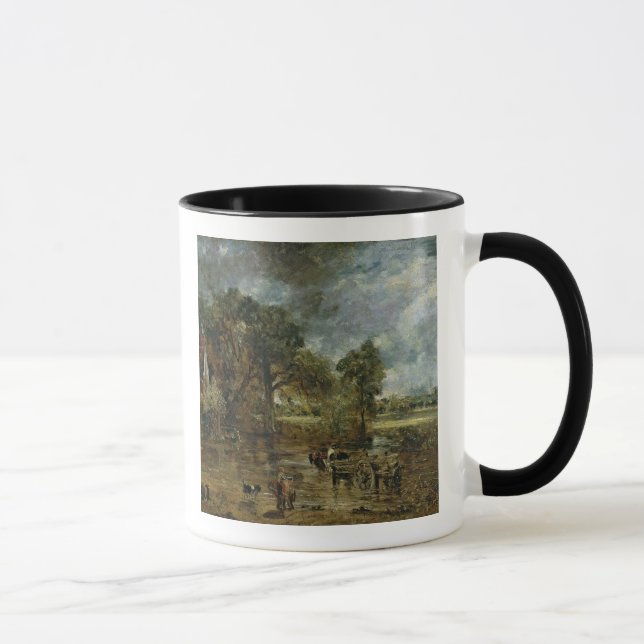Caneca Estudo completo de John Constable | para 'o feno (Direita)
